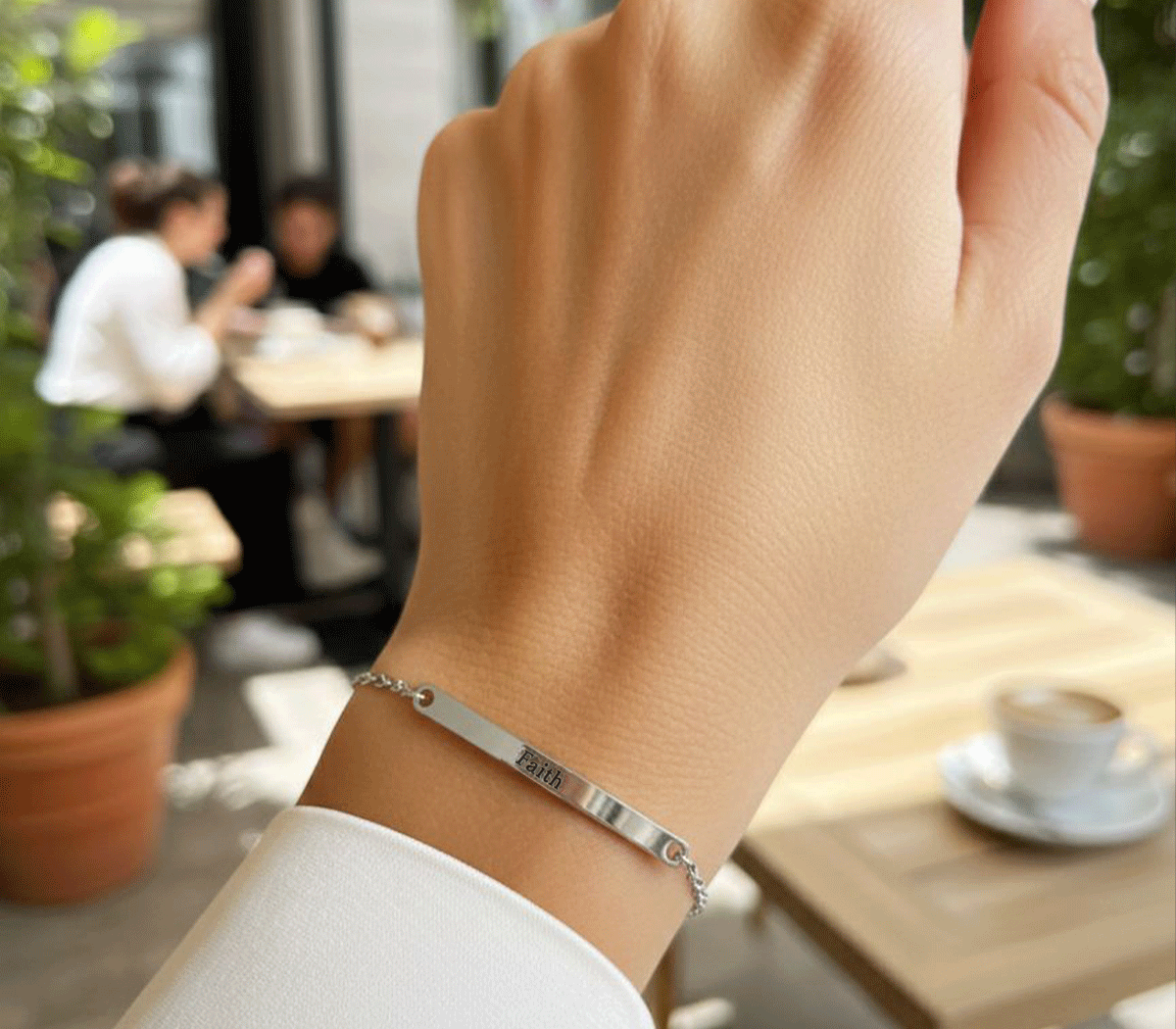 Personalized bracelet CLARICIA 